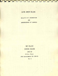 Catalog 1953-1954