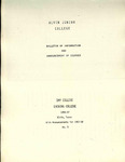 Catalog 1956-1957 by Alvin Community College Registrar