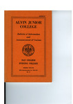 Catalog 1969-1970 by Alvin Community College Registrar