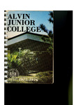 Catalog 1975-1976 by Alvin Community College Registrar