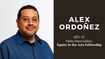 John talks Art with ACC's Alex Ordonez