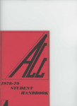1978-1979 ACC Student Handbook by Alvin Community College